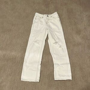 BDG tan ripped jeans